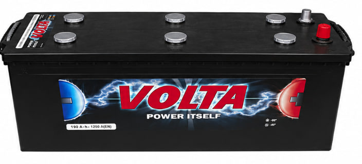 Аккумулятор VOLTA 190Ah 1250A